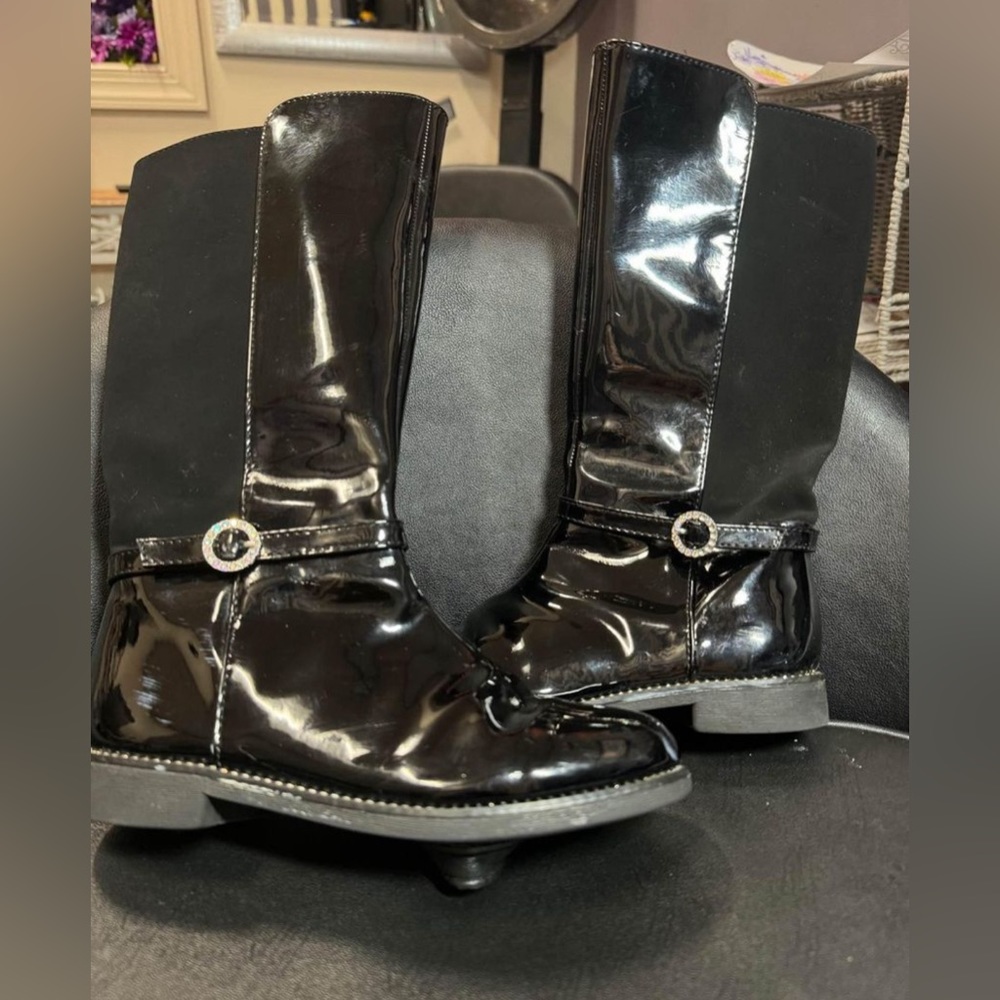 Children’s Place Black Boots Size 1